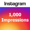 Buy 1000 Instagram Impressions