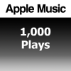 1000 Apple Music Plays