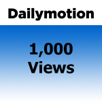 Buy 1000 Dailymotion Views