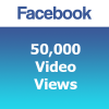 50000 Facebook Video Views