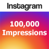 Buy 100000 Instagram Impressions