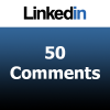 Buy 50 Linkedin Comments