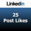 Buy 25 Linkedin Post Likes