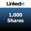 Buy 1000 Linkedin Shares