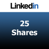 Buy 25 Linkedin Shares