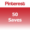 Buy 50 Pinterest Saves