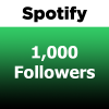 1000 Spotify Followers