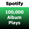 100000 Spotify Album Plays