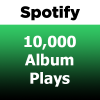 10000 Spotify Album Plays