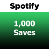 Buy 1000 Spotify Saves