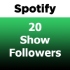 Buy 20 Spotify Show Followers