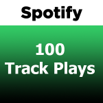 100 Spotify Track Plays