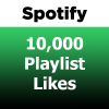 10000 Spotify Playlist Likes