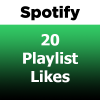 20 Spotify Playlist Likes