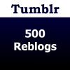 Buy 500 Tumblr Reblogs