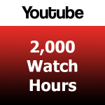 Buy 2000 YouTube Watch Hours