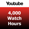 Buy 4000 YouTube Watch Hours