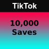 10000 TikTok Saves