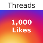 Buy 1000 Threads Likes
