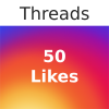 Buy 50 Threads Likes