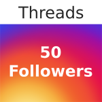 Buy 50 Threads Followers