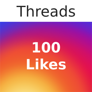 Buy 100 Threads Likes