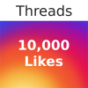 Buy 10000 Threads Likes