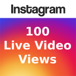 100 Instagram Live Video Views