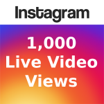 1000 Instagram Live Video Views
