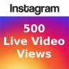 500 Instagram Live Video Views
